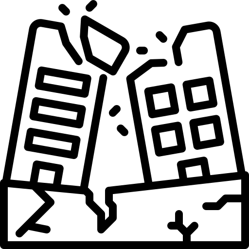 <a href="https://www.flaticon.com/fr/icones-gratuites/tremblement-de-terre" title="tremblement de terre icônes">Tremblement de terre icônes créées par Konkapp - Flaticon</a>